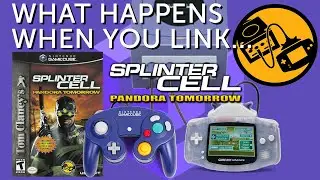 GC-to-GBA Link - SPLINTER CELL: PANDORA TOMORROW, What happens when you link a GBA? #GCtoGBA #Link