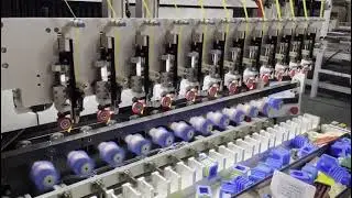 KXP12-81 Full Auto 12 Spindles Bobbin Transformer Coil Winding Machine