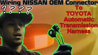 How to Wire CD009 Reverse Switch into Lexus SC300 Auto Transmission Harness! Ep. 6 #manualswap