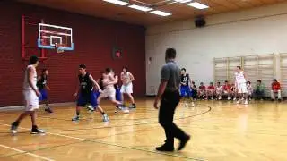 Basketball U18 Wien Union D&ouml;bling vs Timberwolves 1  H&auml;lfte HD