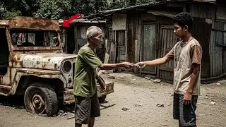 Lumang Kotse, Bagong Buhay: Kwento ng Batang Pilipino at ang Pagbangon ng Ama