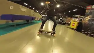 LEIFTECH ESNOWBOARD ELECTRIC FREEBORDING IN LA FOIRE D'ANGERS ! AWESOME MOMENTS.
