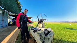 The camera equipment I use when flying my paramotor.