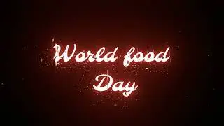 world food day status /WhatsApp/black screen/video 2022//