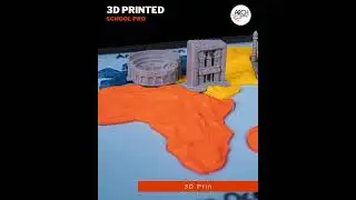 3D Printed World Map | Fun Learning Tool for Schools in UAE