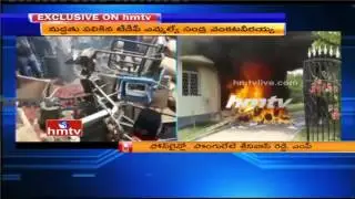 Mirchi Farmers Demands Hike in Minimum Support Price | Collapse Furniture | Khammam | HMTV