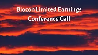 Biocon Limited Earnings Concall for Q1FY22