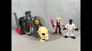 Imaginext DC Super Friends Lobo & Motorcycle and Harley Quinn & Black Mask Review
