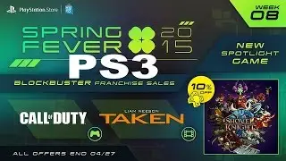 PS3 Discounts & Sales: PS PLUS Spring Fever Week 8 2015