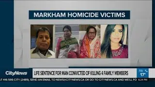 Life sentence for man convicted of killing four family members