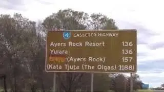 Lasseter Highway, Northern Territory - to Uluru