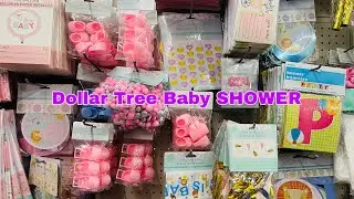 💕 DOLLAR TREE BABY SHOWER IDEAS DECOR 💕