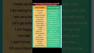 🧠 Daily Use Advanced English That Makes You Sound Intelligent & Confident ✨🔥 #shorts #english