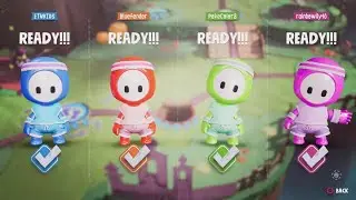 Sackboy: A Big Adventure Colored Fall Guys Rookie Skin PS5 Gameplay | 4-Player Co-Op Playthrough 104