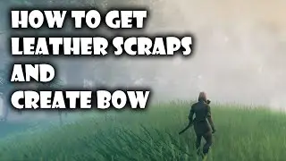 How to get leather scraps and create bow - Valheim Beginner's Guide