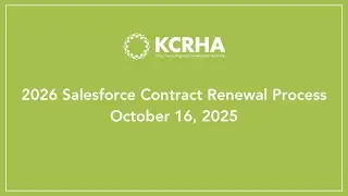 2026 Contract Renewals