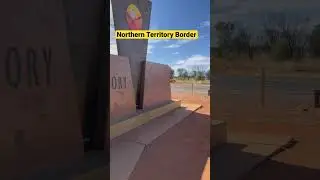 South Australia Northern Territory Border #roadtrip #travel #outbackaustralia