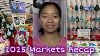 My Small Business 2025 Craft Show Season Recap ✨ Regrets, Successes, Sales, & More