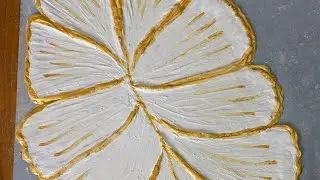 Texture art painting 🎨 trending and morden art|New creation of kajal