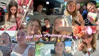 FIRST DAYS OF SUMMER BREAK '25 | car talks, pickleball, shopping