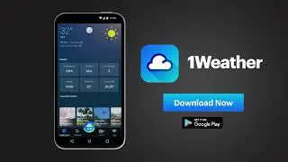 1Weather - Sun And Moon Tracker, Moon phase, Remaining daylight (15 s, l)