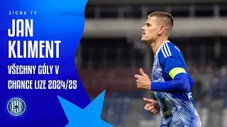 Všechny góly Jana Klimenta v Chance Lize 2024/25
