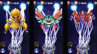 NEW MINI BOSS IN SPACE SHOOTER PART 17 || NEW SHIP INDRA || MINI BOSS FIGHT WORLD BOSSES