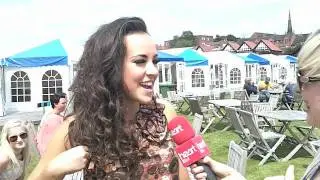 Chester Rocks 2011 - Backstage Chat With Hollyoaks' Stephanie Davis