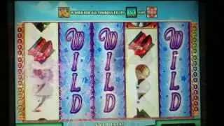 WIZARD OF OZ Slot Machine with GLINDA BONUS, 3 WILD REELS and a 