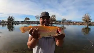 PESCA DE TRUCHAS EN JESS RANCH VICTORVILLE CA