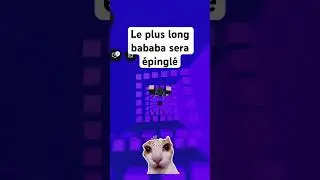 Le plus long bababa sera &eacute;pingl&eacute; #funny #memes #comedy #pourtoi #roblox #drole #abonnetoi