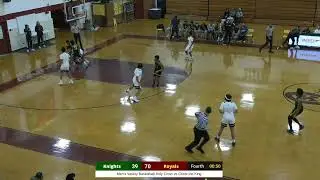 Men's Basketball Holy Cross vs Christ the King