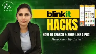 Blinkit Hacks: How to Search & Shop Like a Pro! #nivethamuralidharan #blinkit