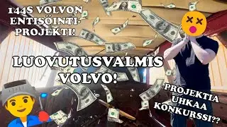 LUOVUTUSVALMIS VOLVO!! - ENTISÖIDÄÄN 144S KLASSIKKO VOLVO | EP05