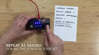 Quick Tips 6   Set List Mode