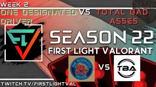 FLV S22 WEEK 2 | One Designated Driver vs Total Bad Asses | Group of Clubs