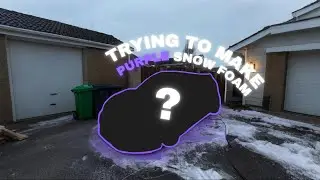 **MK7.5 GOLF R GETS PURPLE SNOW FOAM TREATMENT** SATISFYING!
