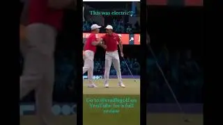 Hammer accepted!!! #tgl #golf #tiger