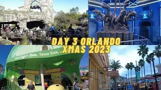 Orlando Day 3 Xmas, I.O.A Early entry , Shopping At Vineland Outlets