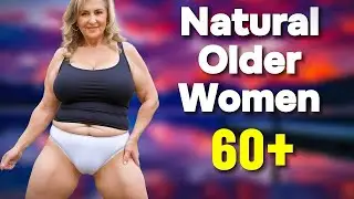 Natural Older Women OVER 60💄Fashion Tips Review Part 2