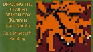 Building The 9-Tailed Fox In Minecraft (From Naruto)