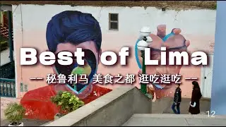Best of Lima | Miraflores & Barranco｜Local food & fine dining｜Peru Vlog 02｜利马富人区 牛心串 街头美食｜南美秘鲁旅行【全英】