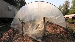 Hugelkultur Hoop Houses, Hugelbeds and Fukuoka Style Hugelkulturs