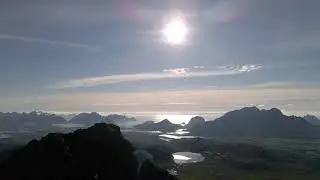 The Lofoten Islands Mountains  - Aerial footage from Northern Norway [4K]