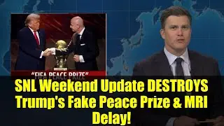 В рубрике Weekend Update программы SNL разгромно разоблачены фальшивая премия мира Трампа и задер...