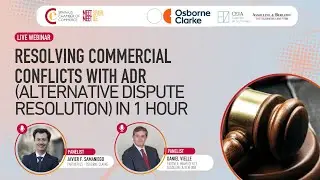 Resolving Commercial Conflicts with ADR Alternative Dispute Resolution in 1 Hour