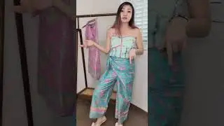 Arwaa Pastel Wrap Pants