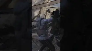 Using my enemy as body shield in BO6 #callofduty