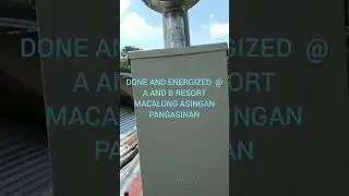 NET METERING APPROVED @A&B RESORT ASINGAN #cleanenergyfuture #solarsystem