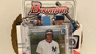 2020 Bowman Retail Box Opening! Jasson Dominguez Bowman 1st Chrome pulled!